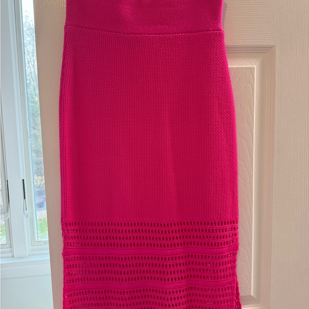 Aqua pink Knit Skirt